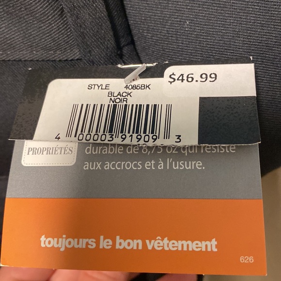 New with tags Dakota cargo work pants. - Picture 5 of 6